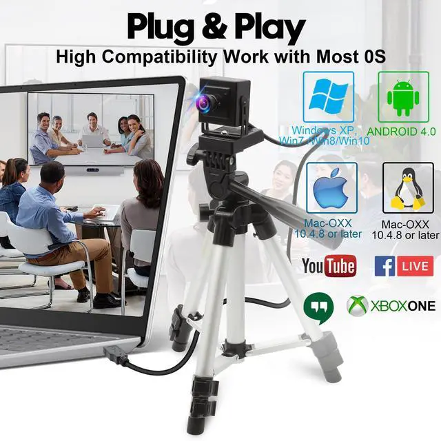 Alt view image 5 of 5 - Magnolia 170° Wide Angle Fisheye USB Camera - 720P HD Mini Box Webcam with OV9712 Sensor, High Speed USB 2.0, UVC Plug & Play for PC/Mac/Linux/Raspberry Pi
