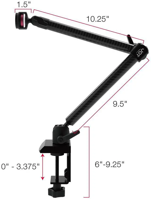 Alt view image 2 of 5 - The Joy Factory MagConnect Carbon Fiber Clamp Mount (Mount Only) MMU103