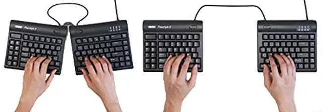 Alt view image 5 of 5 - Kinesis Freestyle2 Keyboard for PC Kb800pb-US