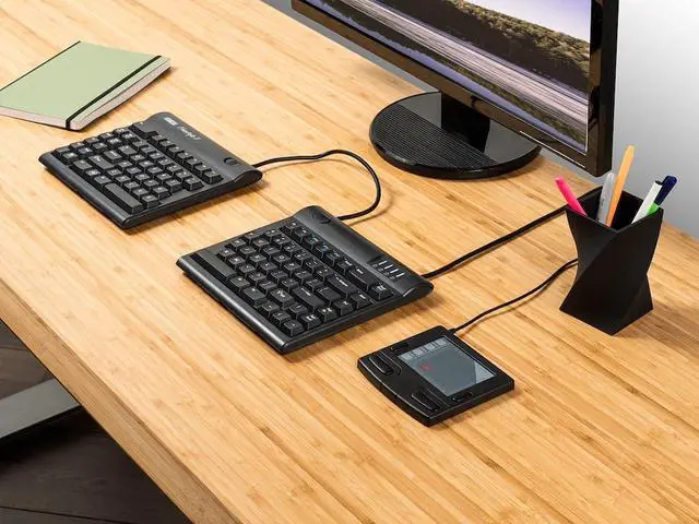 Alt view image 4 of 5 - Kinesis Freestyle2 Keyboard for PC Kb800pb-US