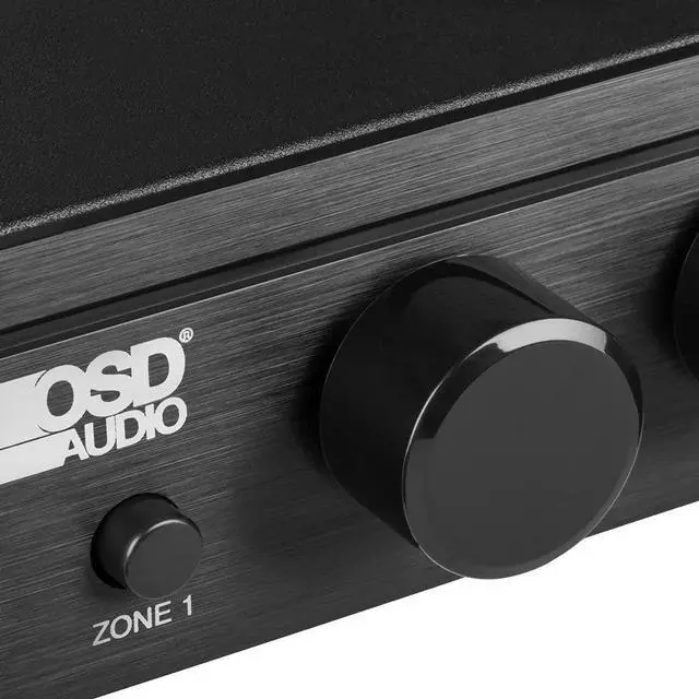 Alt view image 5 of 5 - OSD 70V 2-Zone Speaker Selector w/Volume Control 200W per Zone, Direct Pass Through SS2V70-200W
