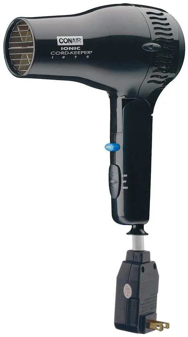 Main image of Conair Cord Keeper Hair Dryer 1875 Watt 169BIW