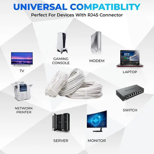 Alt view image 4 of 5 - TSCables | Cat6 Plenum (CMP) 1000ft Cable, 23AWG | 100% Solid Bare Copper | 550MHz, PoE++ (4PPoE) | Unshielded Twisted Pair (UTP) Bulk Ethernet Cable, Available in 10 Colors (Purple, 1000ft)