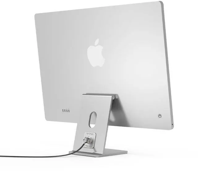 Alt view image 3 of 4 - Maclocks CL15UTL Universal Tablet Lock Adhesive Security Plate with Security Slot & 6-Foot Cable Lock (Silver)