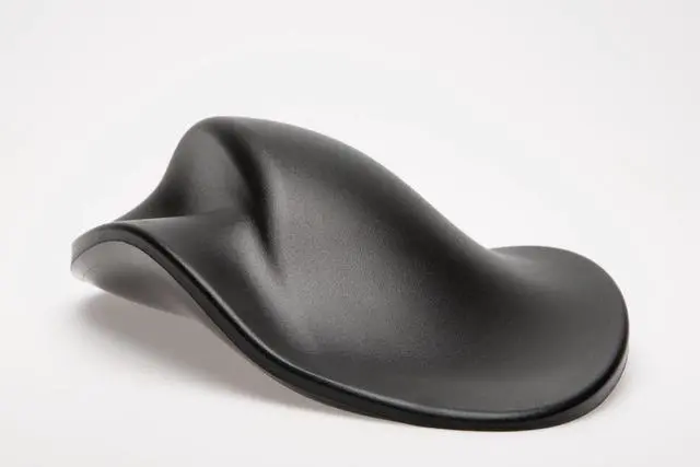Alt view image 2 of 4 - Hippus Wireless Light Click HandShoe Mouse - Small, Black Ergonomic Mouse for Right Hand - Compatible with Mac, Windows, Linux