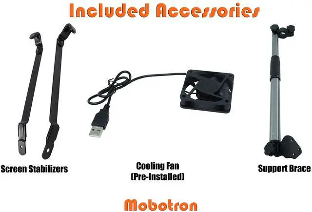 Alt view image 5 of 5 - Mobotron MS-426B Standard Laptop Mount with Complete Accessory Package