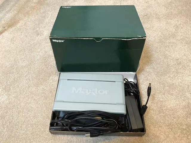 Main image of Maxtor OneTouch III 160GB External Hard Drive T01E160