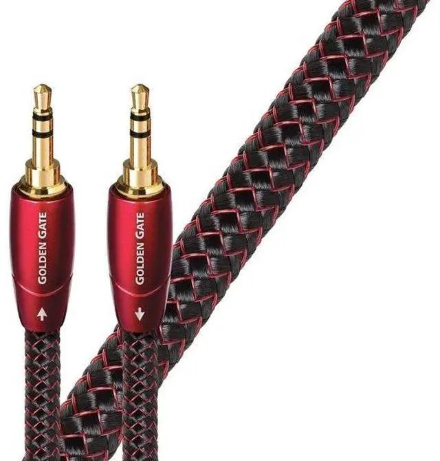 Main image of AudioQuest Golden Gate .6m (1.96 ft.) 3.5mm to 3.5mm Analog Audio Interconnect Cable