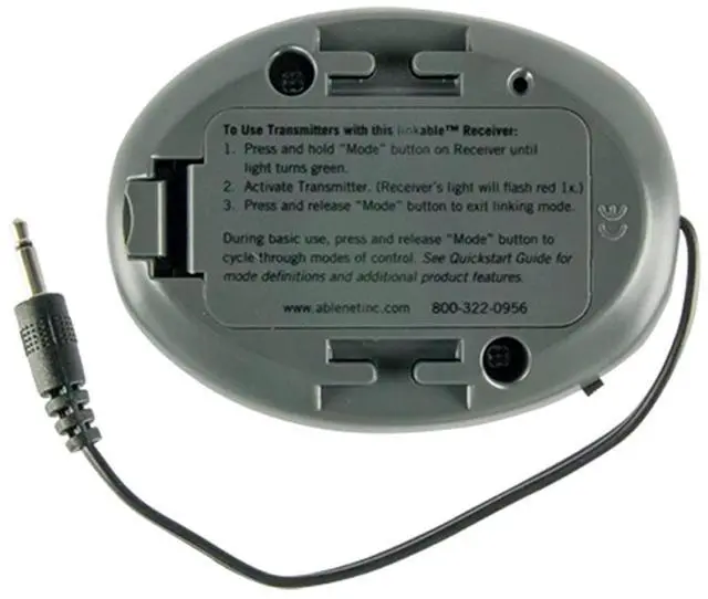 Alt view image 3 of 5 - AbleNet Wireless Receiver - Compact and Reliable Switch Access Receiver for Enhanced Accessibility and Control - Product #10034400