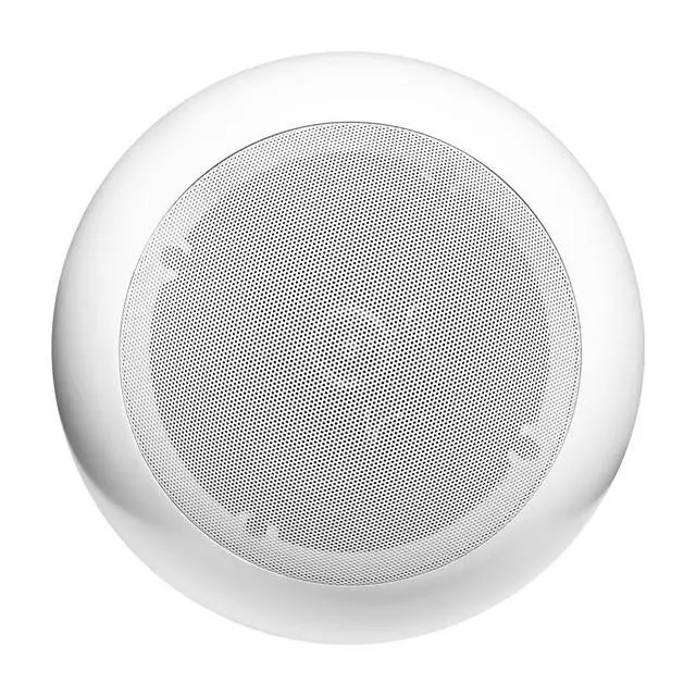 Alt view image 5 of 5 - OSD Audio Sphere 6.5" Indoor Hanging Pendant Speaker (Single White) Reinforced Cable Suspension 70V and 8 Ohm