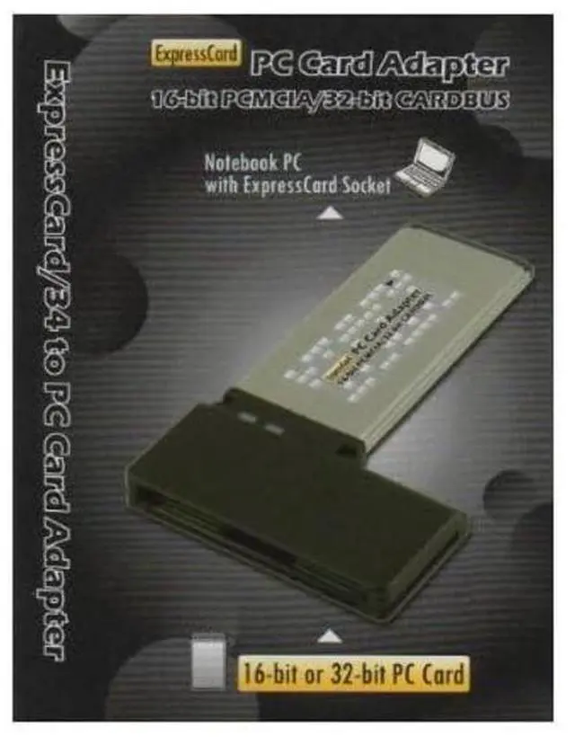 Alt view image 2 of 5 - Digigear 16bit / 32 bit CardBus PCMCIA PC Card to 34 mm ExpressCard Adapter/Reader/Writer