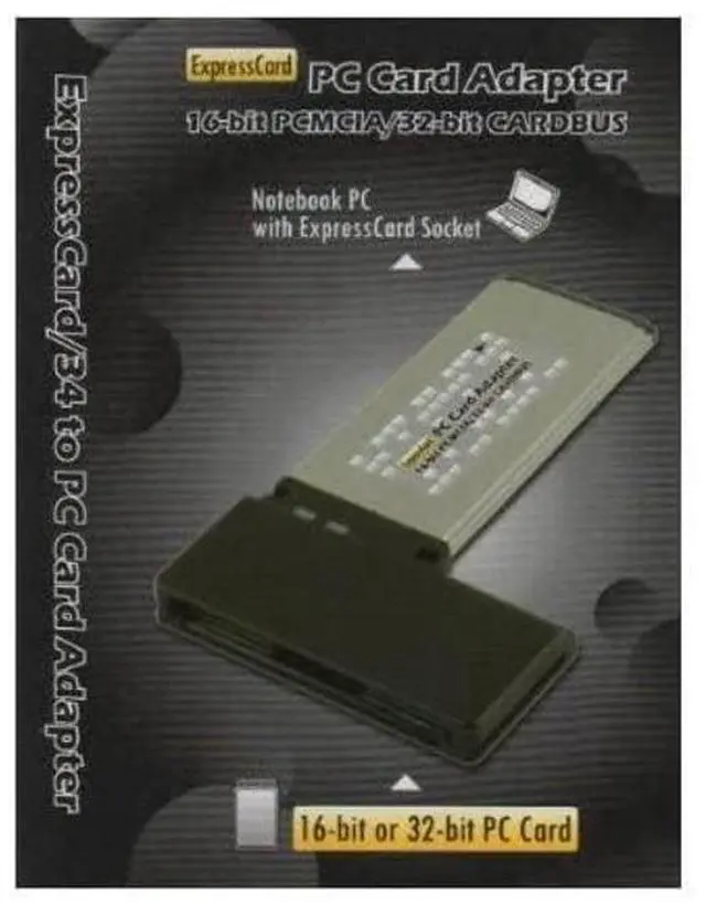 Alt view image 3 of 5 - Digigear 16bit / 32 bit CardBus PCMCIA PC Card to 34 mm ExpressCard Adapter/Reader/Writer