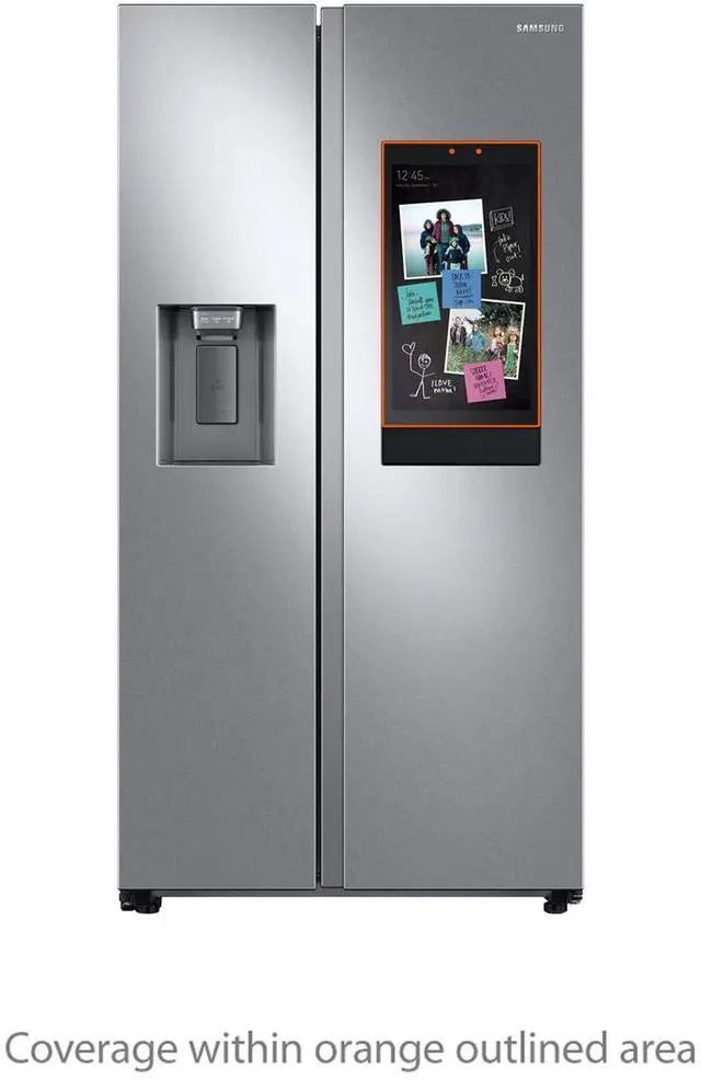 Alt view image 2 of 5 - BoxWave Screen Protector Compatible with Samsung Family Hub Refrigerator with Generic (Non-AKG) Speaker - ClearTouch Anti-Glare (2-Pack), Anti-Fingerprint Matte Film Skin