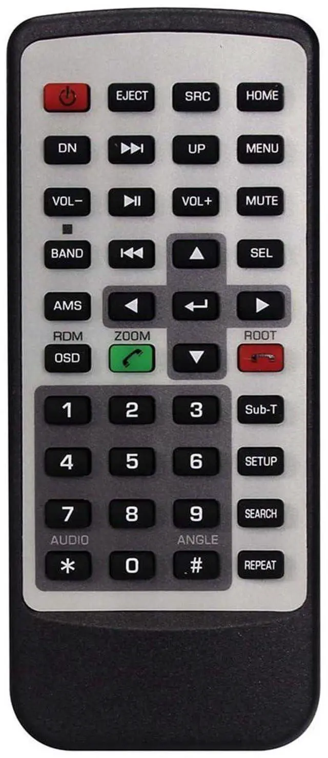 Alt view image 3 of 4 - Power Acoustik PA 6.2" Double DIN DVD/BT (PD627B)