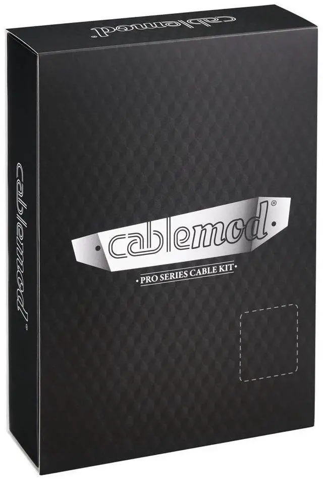 Alt view image 3 of 3 - CableMod C-Series Pro ModMesh Sleeved Cable Kit for Corsair Type 4 RM Black Label/RMi/RMX (Red)