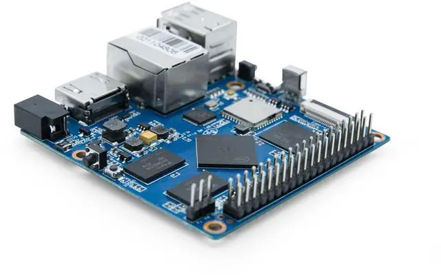 Alt view image 4 of 5 - youyeetoo Banana pi M2 Plus (BPI-M2+) Singal Board Computer 1GB RAM 8GB EMMC with SDIO WiFi&BT 4.0 (AP6212) onboard Raspberry Pi Replacement