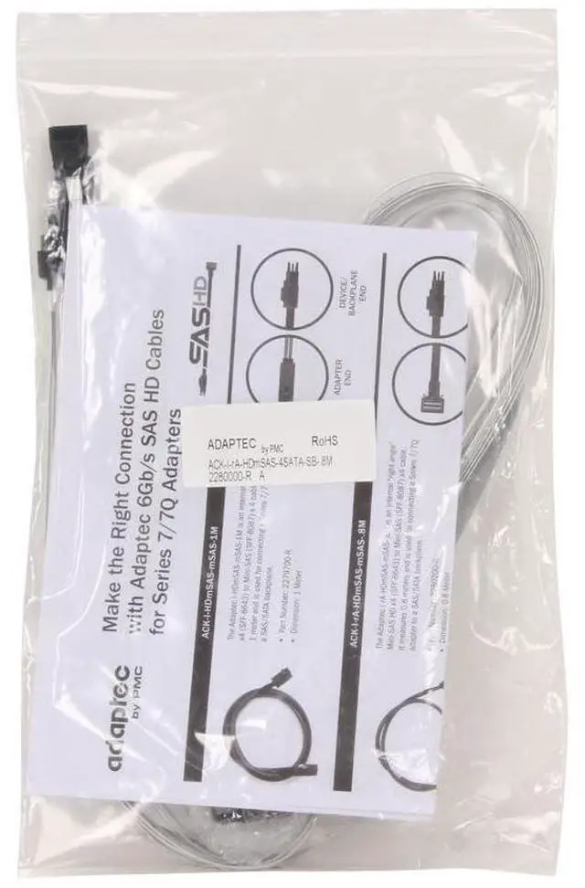 Alt view image 3 of 4 - Adaptec Cable (2280000-R)