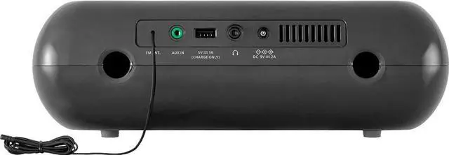 Alt view image 4 of 5 - Sangean RCR-30 FM-RBDS/AM/Bluetooth/Aux-in Digital Tuning Clock Radio with USB Phone Charging and Sound Soother, Gray