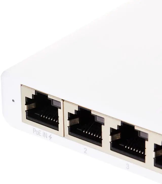 Alt view image 2 of 5 - Ubiquiti UniFi Flex Mini 5-Port PoE Switch
