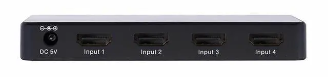 Alt view image 5 of 5 - 4x1 4K UHD Ultra Slim HDMI Switcher