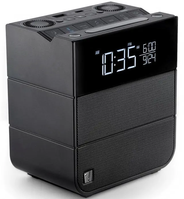 Main image of Soundfreaq Sound Rise II, SFQ-16: Bedside Alarm Clock Radio & Bluetooth Speaker, with Large Display Screen, FM Radio, Fast USB Charging, and Nature Sound