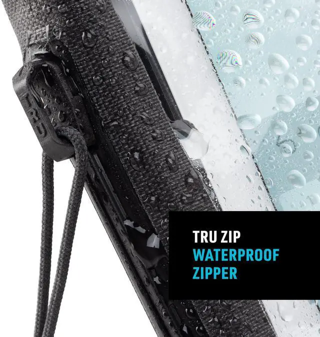 Alt view image 3 of 5 - Nite Ize RunOff Waterproof Tablet Case - Waterproof & Durable - 10.63-Inch - Protective Tablet Case for Water Days & the Beach - Touch Screen Friendly - Charcoal