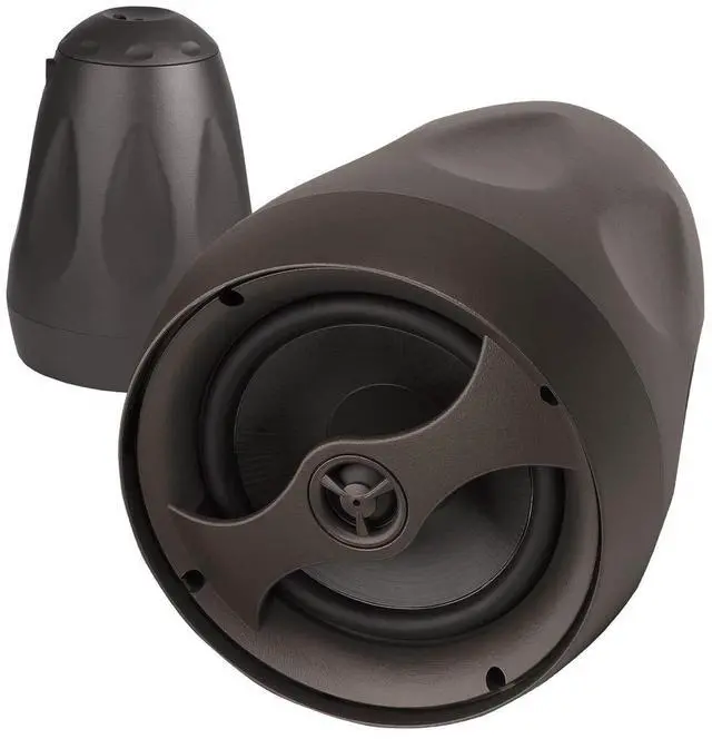 Alt view image 4 of 5 - OSD Forza 5.25" Pendant Hanging Speaker 60W, Weather Resistant, Reinforced Cable Suspension, 70V Tap, Single
