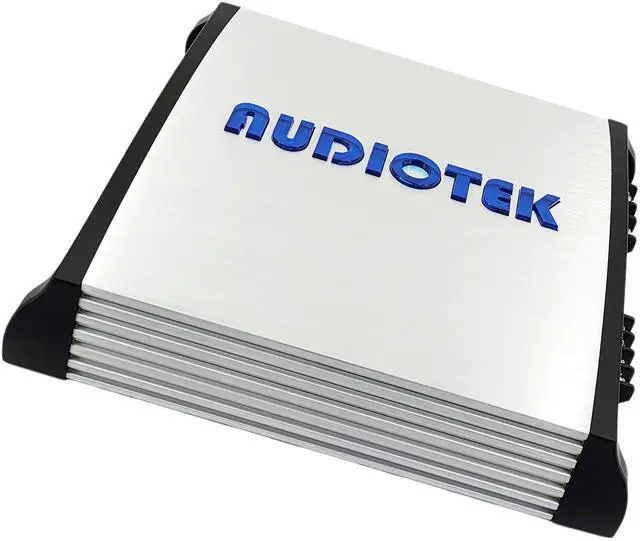 Alt view image 2 of 5 - AUDIOTEK AT1800S 2 Channel Stereo Car Amplifier - 1800 Watts, 2 Ohm Stable, LED Indicator, Full Range, Bass Knob Included, Great for Speakers and Subwoofers