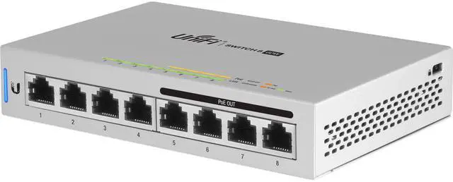 Main image of Ubiquiti Networks US-8-60W UniFi 8-Port Gigabit PoE Compliant Managed Switch