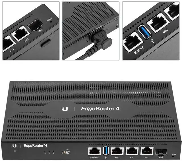 Alt view image 2 of 5 - Ubiquiti EdgeRouter 4