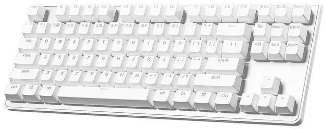 Alt view image 2 of 5 - G.SKILL USB KM360 Professional Tenkeyless Mechanical Keyboard, Cherry MX Red, ABS Dual Injection Keycap, (White)