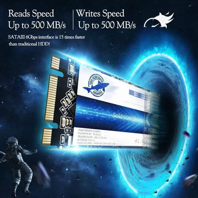 Alt view image 2 of 5 - Dogfish SSD M.2 2242 250GB Unidad De Estado S?ido Incorporada Height PC Unit?a Stato Solido Integrata Interno MLC Desktop Laptop Hard Drive Disk m2(M.2 2242 250GB)