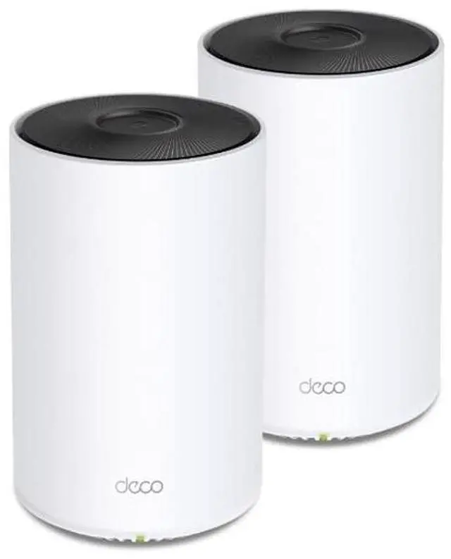Alt view image 2 of 2 - TP-Link Tri-Band Wi-Fi 6 Mesh Router System | 2- Mesh Routers | Coverage up to 5,500 sq. ft. | Deco W7200 (2-Pack)