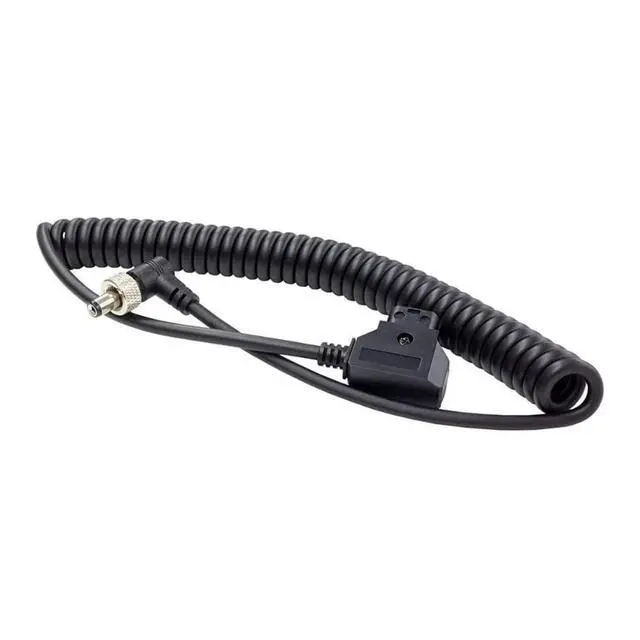 Alt view image 2 of 3 - Atomos D-Tap to DC 16-Inch Locking Cable Connector Barrel Coiled for Monitor and Recorders and Male-to-Female Connectivity for Monitor and Recorders (Black)