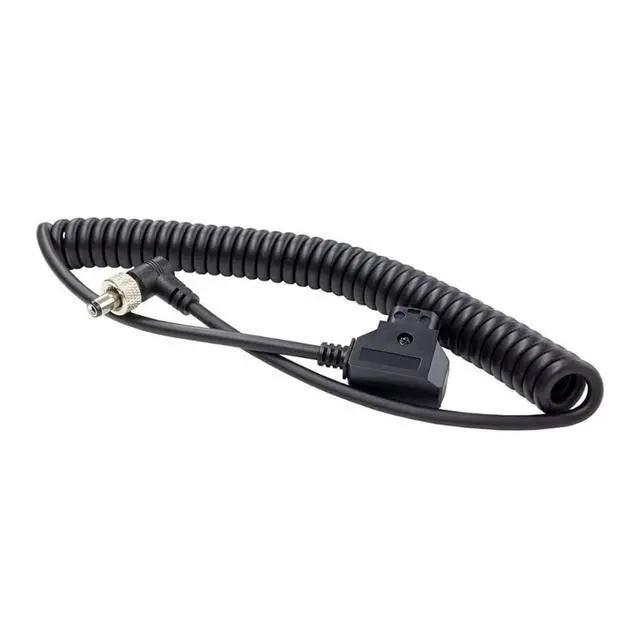 Alt view image 3 of 3 - Atomos D-Tap to DC 16-Inch Locking Cable Connector Barrel Coiled for Monitor and Recorders and Male-to-Female Connectivity for Monitor and Recorders (Black)