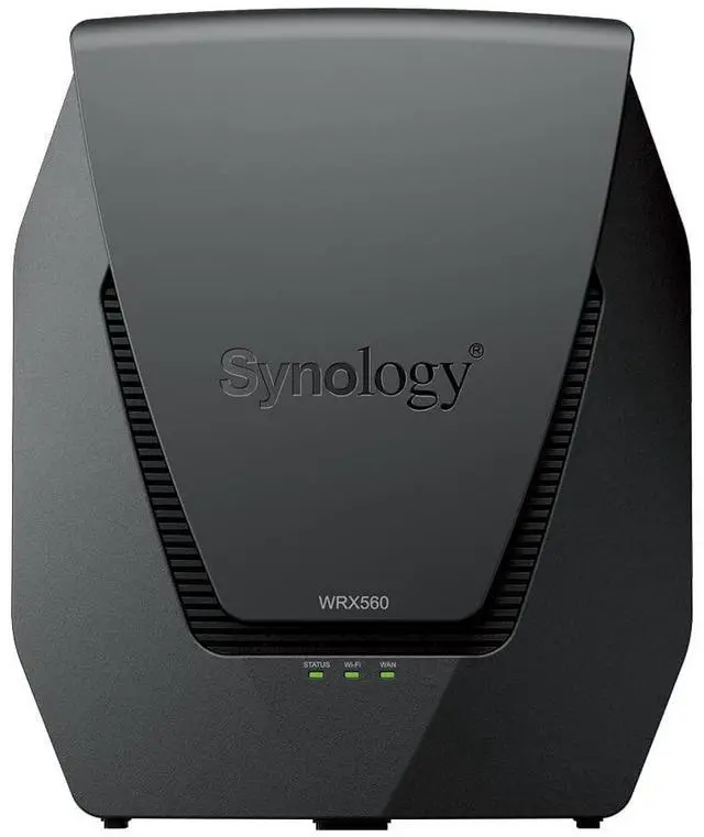 Main image of Synology WRX560 - Dual-Band Wi-Fi 6 Router, 2.5Gbps Ethernet, VLAN segmentation, Multiple SSIDs, parental controls, Threat Prevention, VPN (US Version)