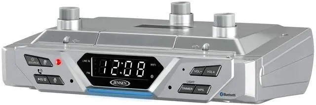 Main image of Jensen® Under Cabinet Bluetooth Music System with Alexa Far-Field and Tap to Talk