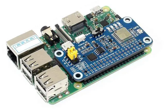 Alt view image 4 of 5 - Waveshare L76X Multi-GNSS HAT for Raspberry Pi Jetson Nano Supports Multi-GNSS Systems GPS BDS and QZSS Fast Positioning High Accuracy Low Power Consumption.