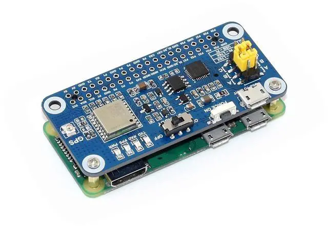 Alt view image 5 of 5 - Waveshare L76X Multi-GNSS HAT for Raspberry Pi Jetson Nano Supports Multi-GNSS Systems GPS BDS and QZSS Fast Positioning High Accuracy Low Power Consumption.