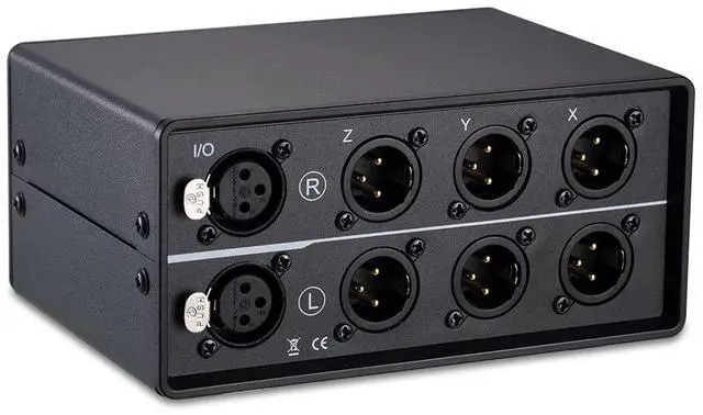 Alt view image 3 of 5 - Nobsound 1-IN-3-OUT XLR Audio Switch ; Balanced Audio Converter ; 3-Way Stereo Passive Audio Selector Switcher (MC103 Pro 3-Out)
