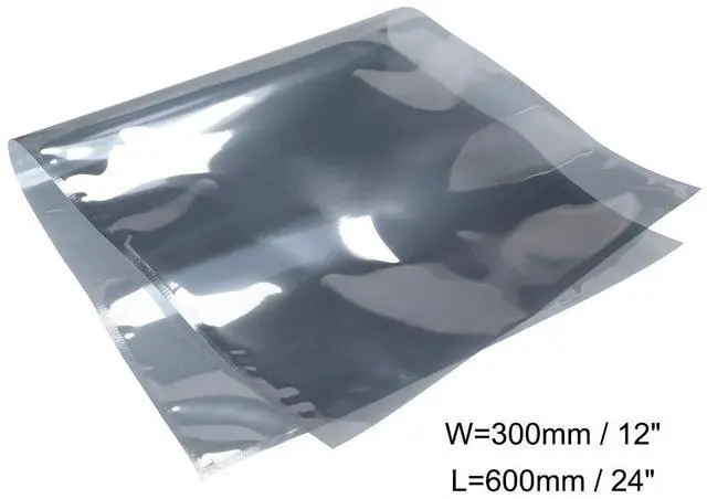 Alt view image 3 of 5 - uxcell Antistatic Shield Shielding Bag, Flat Open Top Anti Static Bag for Electronic Devices, 12x24 inch(300x600mm), 50 PCS
