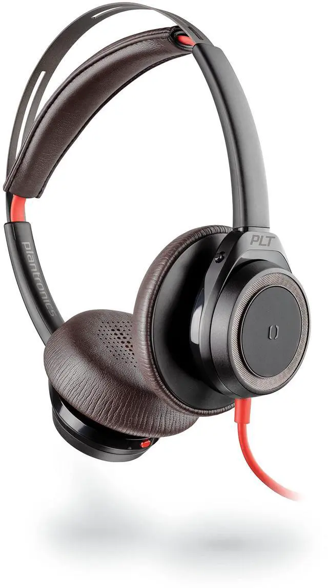 Main image of Poly (Plantronics + Polycom) Blackwire 7225 Wired USB-A Headset (Plantronics) - Black - Dual-Ear (Stereo) Computer Headset - Connect to PC/Mac via USB-A - Active Noise Canceling
