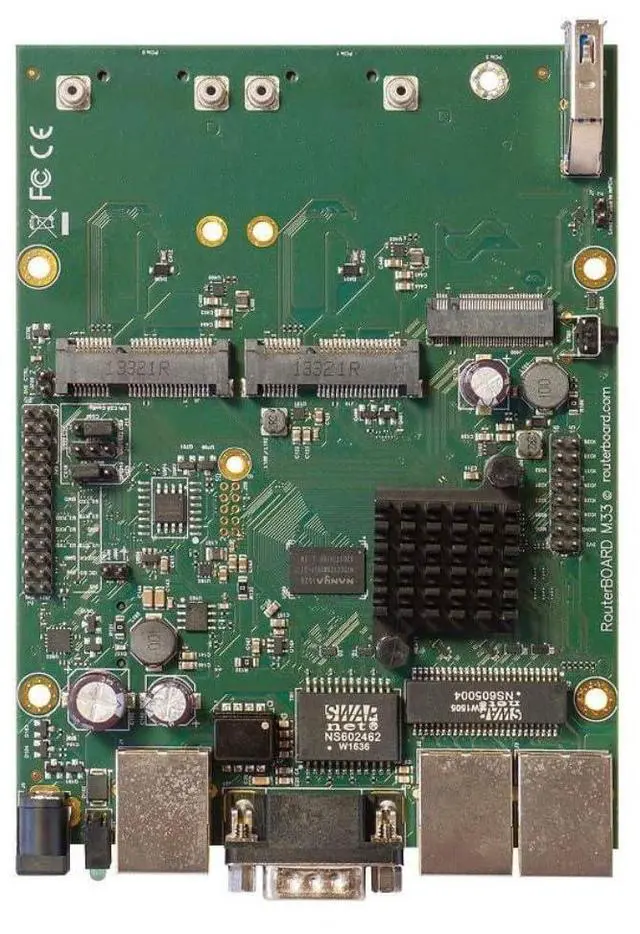 Main image of Mikrotik RBM33G Ethernet LAN Black, Green, Grey Wired Router