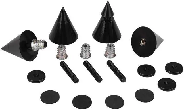 Main image of Dayton Audio DSS4-BK Black Speaker Spike Set 4 Pcs.
