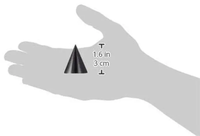 Alt view image 3 of 4 - Dayton Audio DSS4-BK Black Speaker Spike Set 4 Pcs.