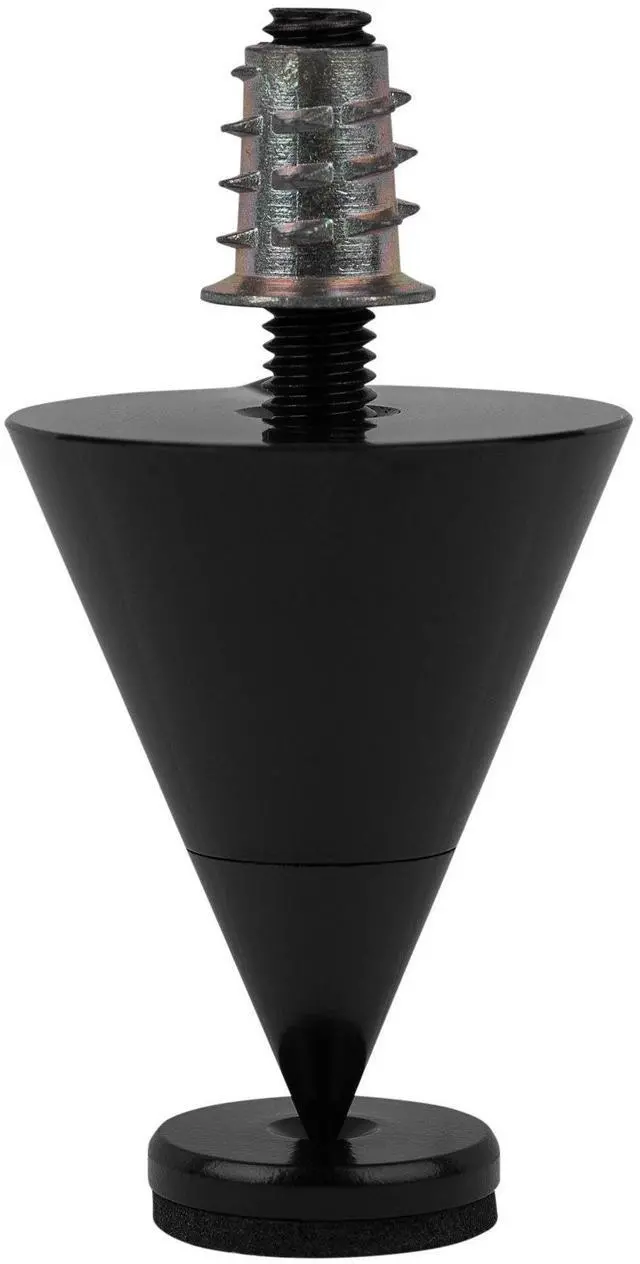 Alt view image 4 of 4 - Dayton Audio DSS4-BK Black Speaker Spike Set 4 Pcs.