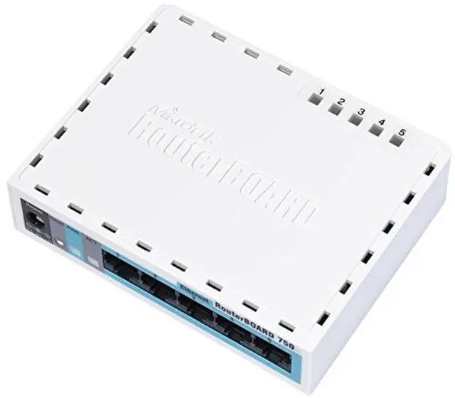 Alt view image 4 of 4 - Mikrotik hEX lite Ethernet LAN White Wired Router