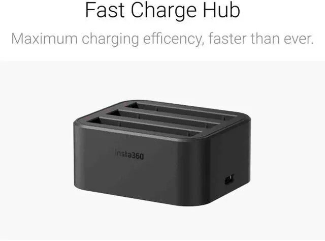 Alt view image 2 of 4 - Insta360 X3 Fast Charge Hub