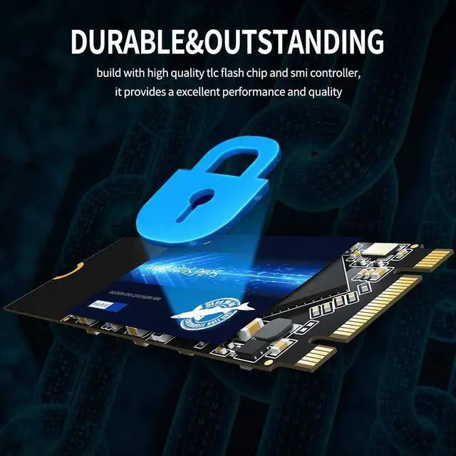 Alt view image 3 of 5 - SSD M.2 2260 1TB Dogfish Ngff Internal Solid State Drive High Performance Hard Drive for Desktop Laptop SATA III 6Gb/s Includes SSD (1TB M.2 2260)