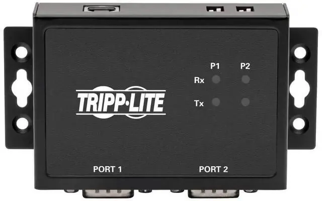 Alt view image 4 of 5 - Tripp Lite 2 Port USB to Serial Adapter, RS-422/RS-485, FTDI with COM Retention, USB-B to DB9 F/M (U208-002-IND)
